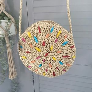 Loft straw bag